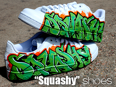 custom graffiti shoes